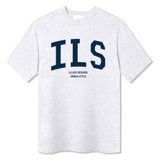 일루소 남성용 ILS 스탠다드 반팔 면 티셔츠