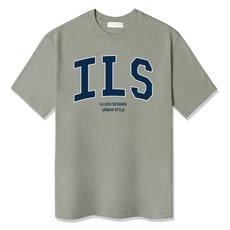 일루소 남성용 ILS 스탠다드 반팔 면 티셔츠