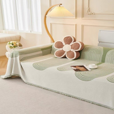 Topia 可水洗法式感性現代沙發套 Arch, 1個, 綠色