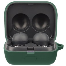 SPACE SHIELD Sony WF-L900 相容 LinkBuds 矽膠保護殼, 膚色