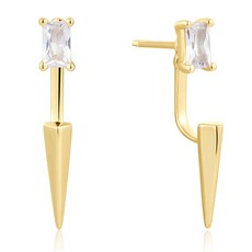 아니아하이에 여성용 포인트 925 실버 귀걸이 / 이어자켓 E053-06 + 쇼핑백