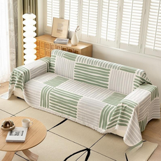 Tappia 可水洗法式風格現代沙發罩墊, 1個, 綠色