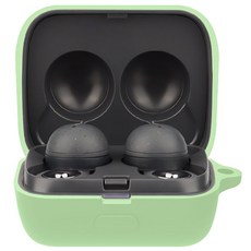 SPACE SHIELD Sony 相容 LinkBuds 矽膠保護殼, WF-L900, 橄欖綠
