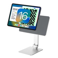 eyeflow MagSafe 磁吸式 iPad Pro 11 Air 5 / 4 相容平板支架, S74-11, 銀色