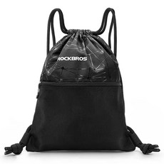 ROCKBROS 洛克兄弟 抽繩自行車包 D49, 黑色