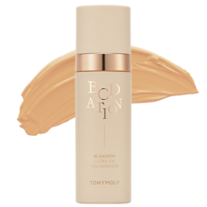 TONYMOLY Bcdation Ultra Fix持妝粉底液, 25 Sand Beige, 1瓶