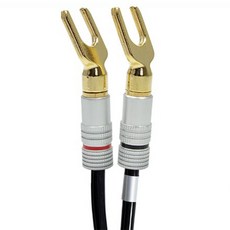 韓國製 馬蹄形端子 黑色 50C 喇叭線, ML-5PM30