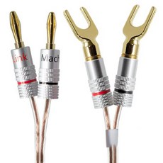 韓國製 香蕉插頭 TO Y型插頭 GGUK 50C 喇叭線, ML-C5GM20(20m)