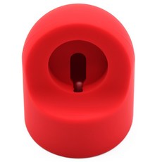 갓템44 말랑말랑 칼라 워치 무선 충전 스탠드, 레드