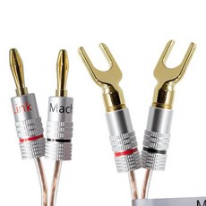 韓國製 香蕉插頭 TO Y型插頭 GGUK 50C 喇叭線, ML-C5GM50(50m)