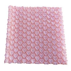 코리아원 하트 뽁뽁이 봉투 30 x 25 cm, 핑크, 50개