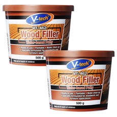 V-tech 木質填補劑 棕色, 2個
