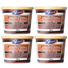 V-tech 木質填補劑 自然色 VT-462N 500g, 4個