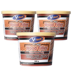 V-tech 木質補土 自然色 VT-462N 500g, 3個