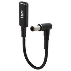 soltop Type-C 轉 DC 100W 筆記型電腦充電線 15cm x 6.5mm x 3.7mm, 1個, SOLTOP-1704