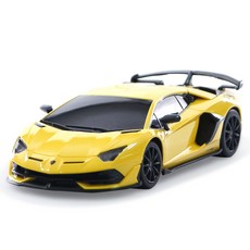 오토모빌리람보르기니 아벤타도르 SVJ RC카, YELLOW, 1개 YELLOW, 1개