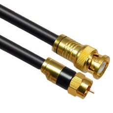 韓國製 BNC TO RF 5C 同軸電纜 高級型 金黑色, MLZ-GBR030 3m