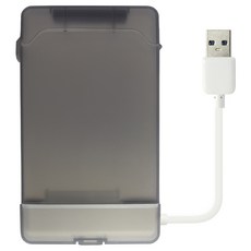 솔탑 USB3.0 외장하드 케이스 75 x 130 x 16 mm, SOLTOP-989, 1개