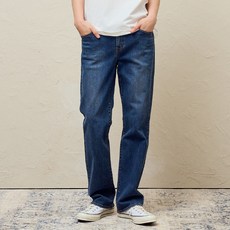 알렉스앨빈 남성용 스트레이트 청바지 A201MPT511