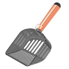 둥둥펫 夾式貓砂鏟, 橘色, 1個