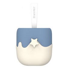 doongdoongpet 貓咪星星沙鏟+置物架組, 藍色, 1組