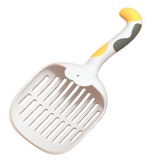 doongdoongpet 貓咪尾巴貓砂鏟, 1個, 白色