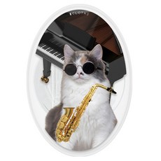 에잇클로드 스포티애니멀 휴대폰 거치대, 클래식고냥이, 1개