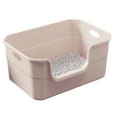 doongdoongpet Prim 貓砂盆, 棕色, 1個