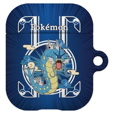 포켓몬스터 이펙트 에어팟 1 / 2 세대 하드 케이스, 갸라도스, 1개