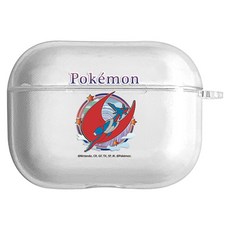 포켓몬 메가 에어팟프로1 젤리 케이스, 투명, 메가보만다