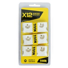 TAAN 泰昂 羽球 羽球 握把布 X-12 3入, 1個, 白色