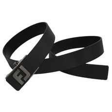 FootJoy 男款FJ腰帶, 1條, 黑色