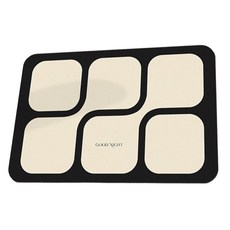 굿나잇 감성 빨아쓰는 규조토 논슬립 발매트, 블랙