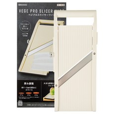 SHIMOMURA 下村 Jumbo 加寬厚度可調式蔬菜切片器 pen vps-102, 1個, 混色