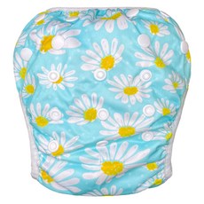 我家寶貝 調節式內褲型泳褲 TPU防水布 網眼布, 0-3歲, 1件