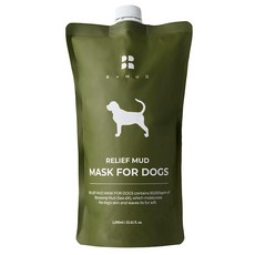 BRMUD 狗狗專用泥膜, 1個, 1L