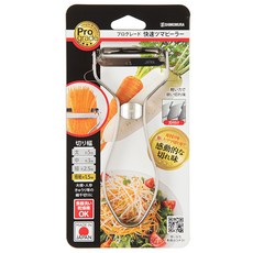 SHIMOMURA 下村 全不鏽鋼細絲刨絲器, 1個, 混色