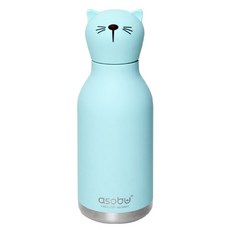 아소부 진공스텐 캐릭터 베스티 보온보냉 텀블러, 캣, 460ml, 1개