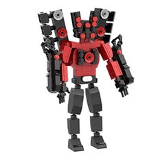 I'CLE 擬真斯基比迪廁所兼容積木, 26泰坦音響人版本2