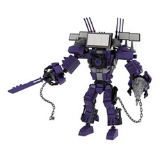 I'CLE 擬真斯基比迪馬桶相容積木, 05 升級電鑽泰坦人