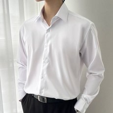 단군 남성용 빅사이즈 링클프리 매너남 무지 셔츠 IPS016