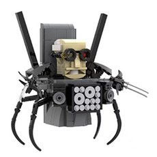 I'CLE 擬真斯基比迪兼容積木, 17 博士馬桶 第2版