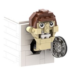 I'CLE 真實斯基比迪廁所樂高相容積木, 1個