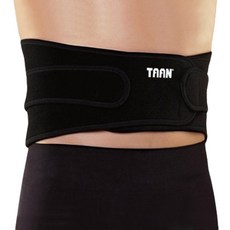 탄 허리 보호대 HJ-1108, 1개, BLACK