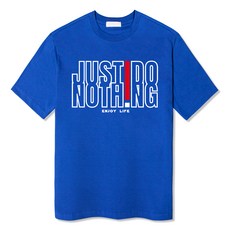 일루소 남녀공용 저스트 스탠다드 반팔 면 티셔츠