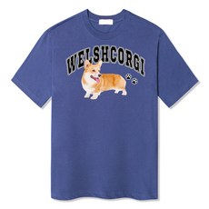 일루소 웰시코기 스탠다드 반팔 티셔츠