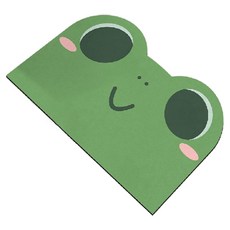 PEONIST 卡通矽藻土腳踏墊 30 x 40 cm, 06 大眼蛙