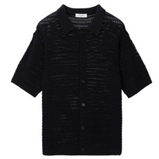 MIND BRIDGE 男士鉤織開襟衫 MYCD3102