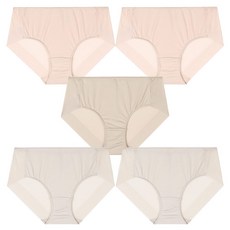 ThinC 여성용 노라인 헴팬티 5p 세트