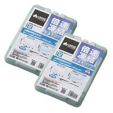 LOGOS 倍速凍結 冰點下保冷劑 M, 2個, 1套